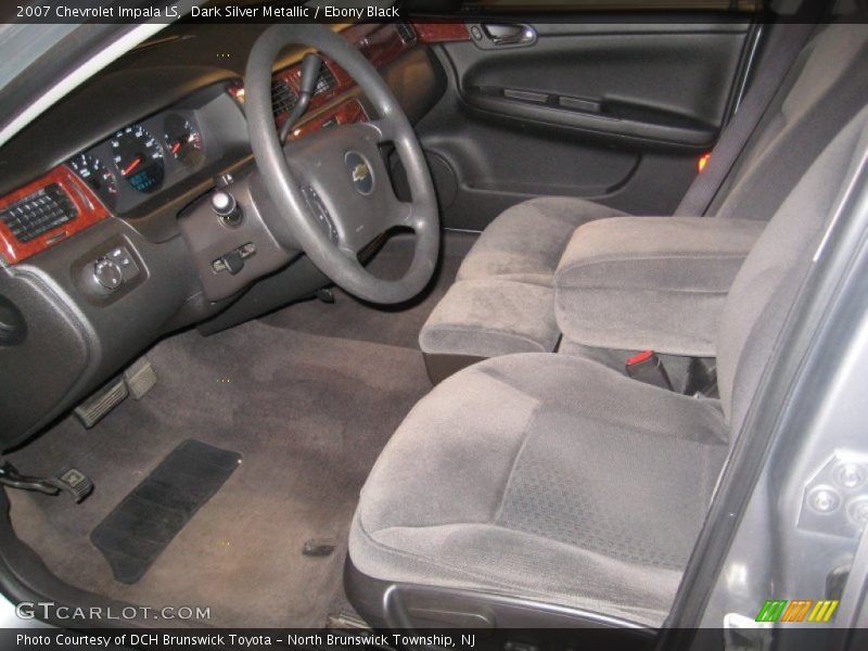 Dark Silver Metallic / Ebony Black 2007 Chevrolet Impala LS