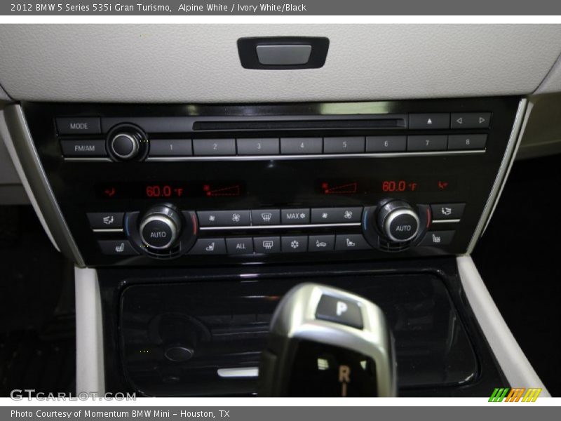 Controls of 2012 5 Series 535i Gran Turismo