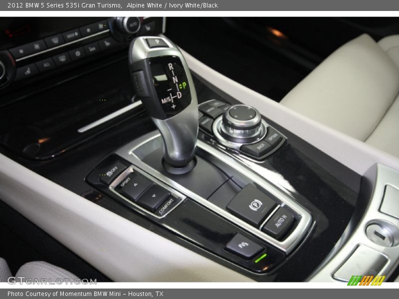  2012 5 Series 535i Gran Turismo 8 Speed Steptronic Automatic Shifter