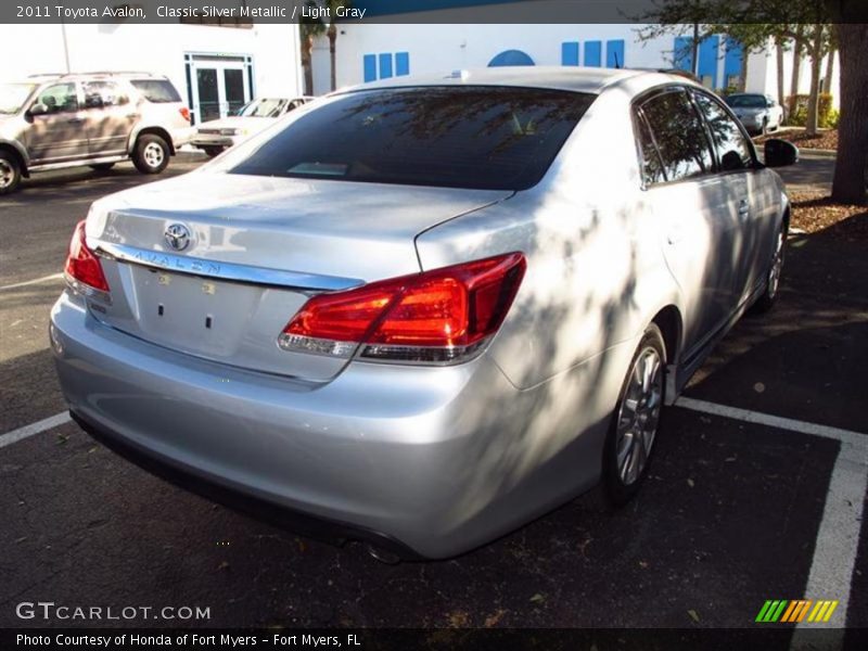 Classic Silver Metallic / Light Gray 2011 Toyota Avalon