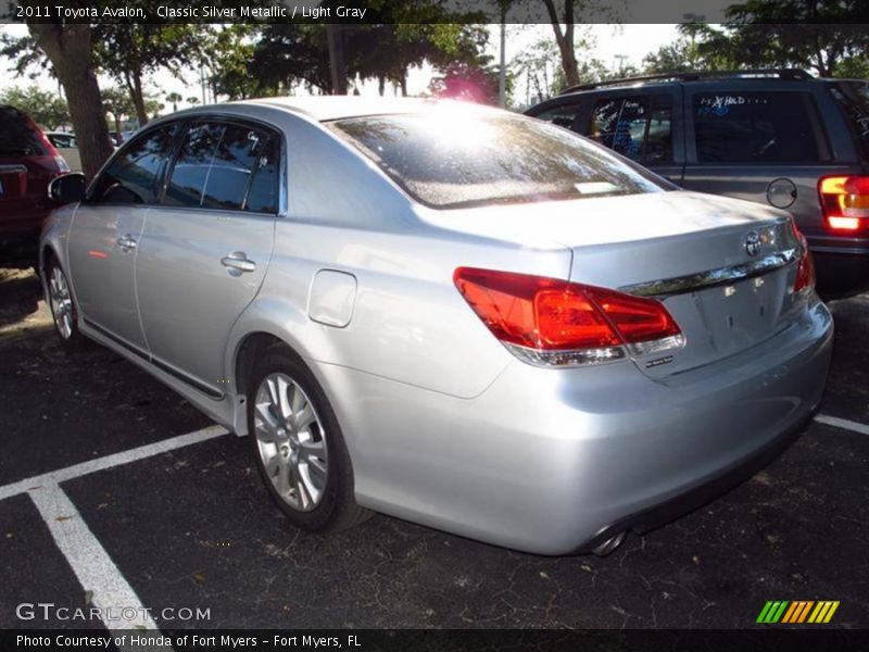 Classic Silver Metallic / Light Gray 2011 Toyota Avalon