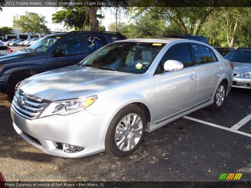Classic Silver Metallic / Light Gray 2011 Toyota Avalon