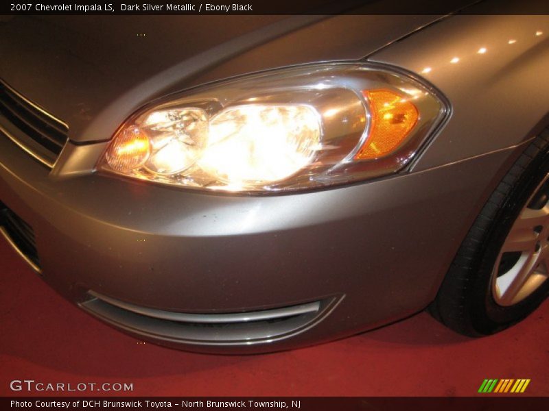 Dark Silver Metallic / Ebony Black 2007 Chevrolet Impala LS