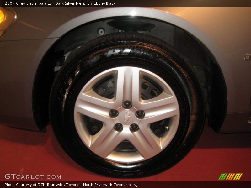 Dark Silver Metallic / Ebony Black 2007 Chevrolet Impala LS