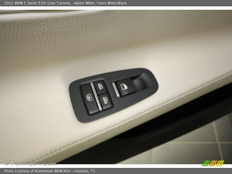 Alpine White / Ivory White/Black 2012 BMW 5 Series 535i Gran Turismo