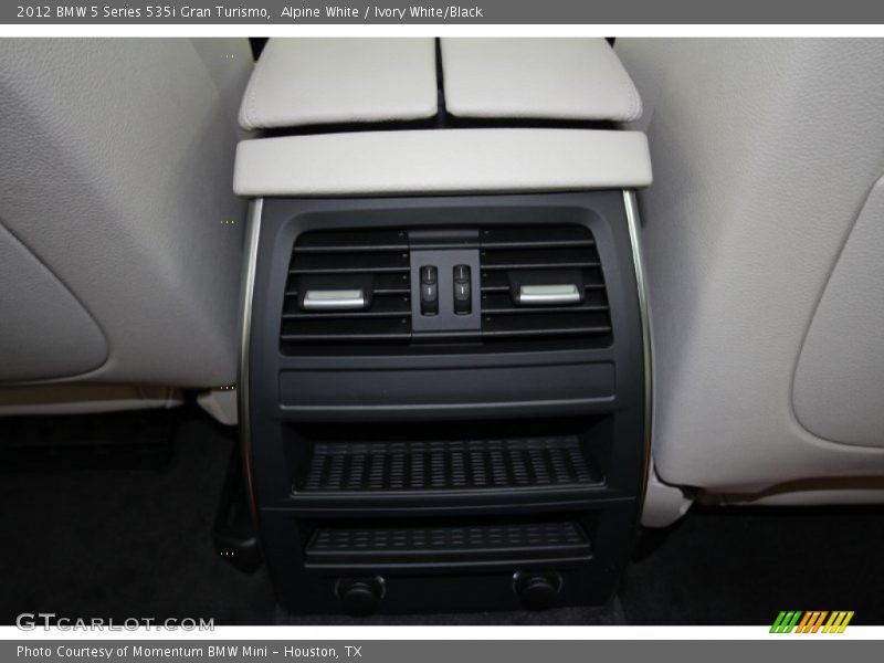 Alpine White / Ivory White/Black 2012 BMW 5 Series 535i Gran Turismo