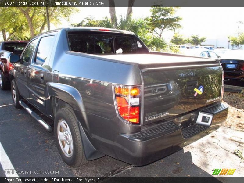 Nimbus Grey Metallic / Gray 2007 Honda Ridgeline RT