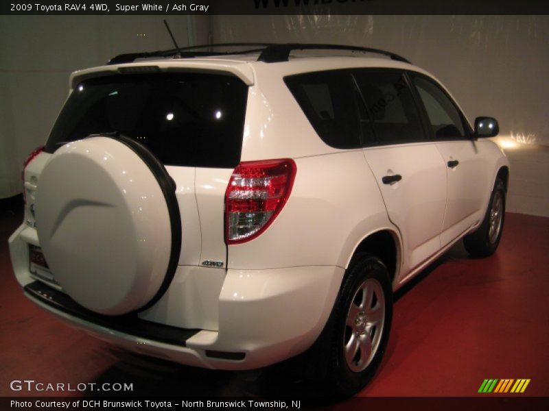 Super White / Ash Gray 2009 Toyota RAV4 4WD