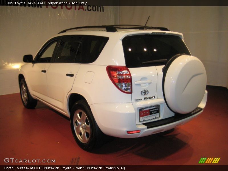 Super White / Ash Gray 2009 Toyota RAV4 4WD