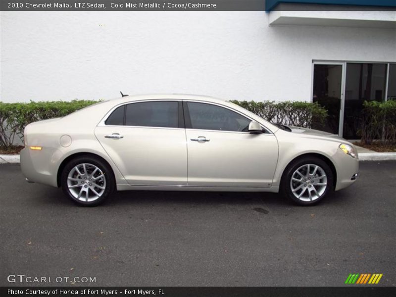  2010 Malibu LTZ Sedan Gold Mist Metallic