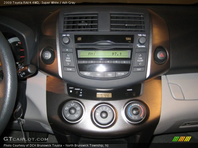 Super White / Ash Gray 2009 Toyota RAV4 4WD