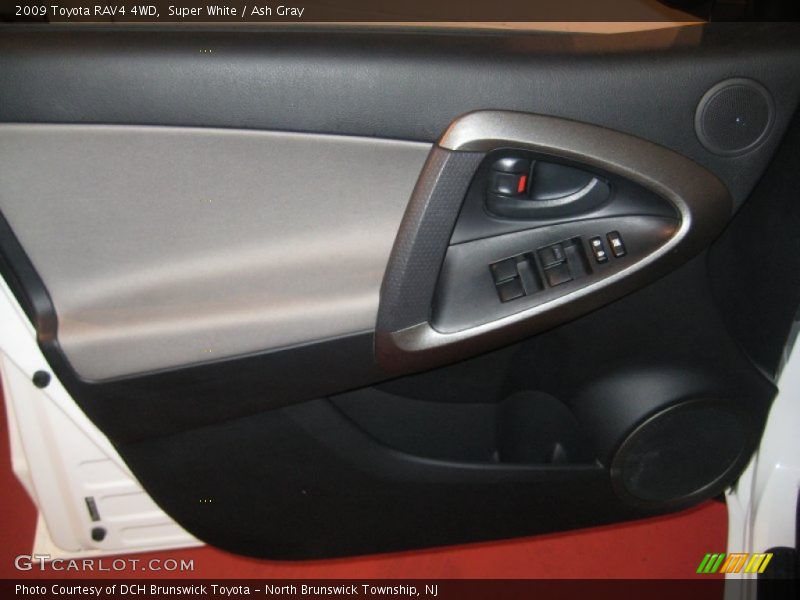 Super White / Ash Gray 2009 Toyota RAV4 4WD
