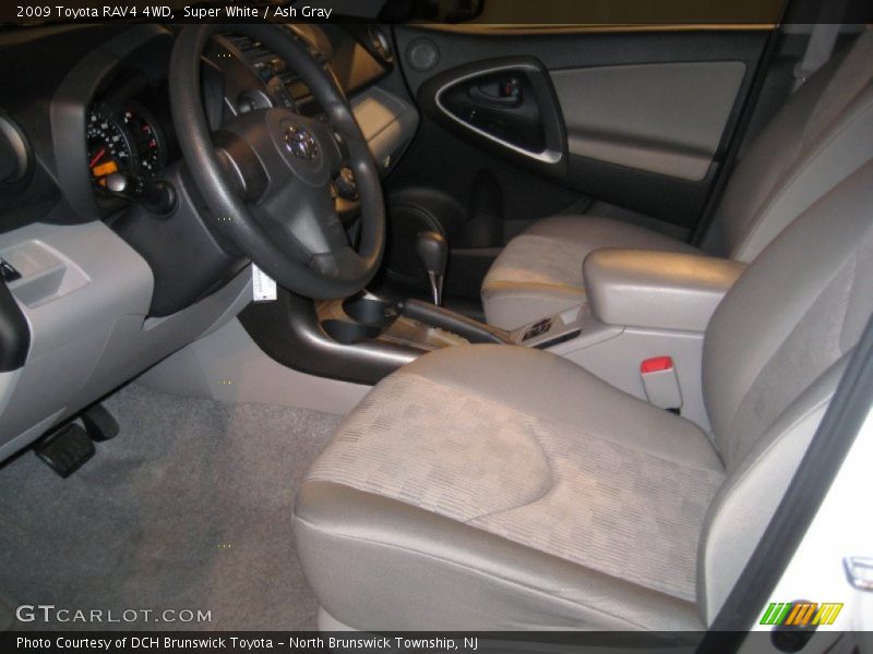 Super White / Ash Gray 2009 Toyota RAV4 4WD