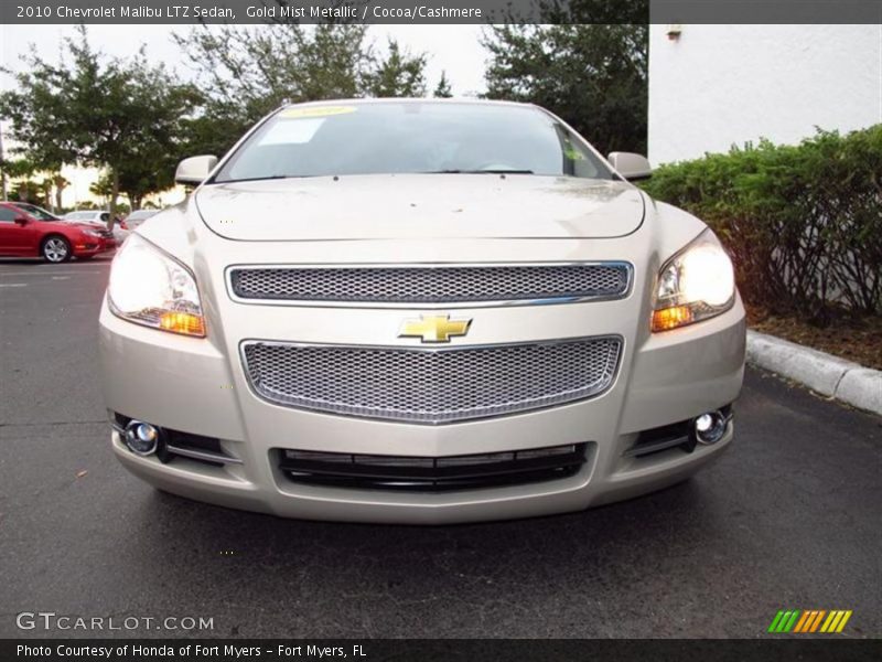Gold Mist Metallic / Cocoa/Cashmere 2010 Chevrolet Malibu LTZ Sedan