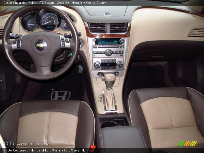 Dashboard of 2010 Malibu LTZ Sedan