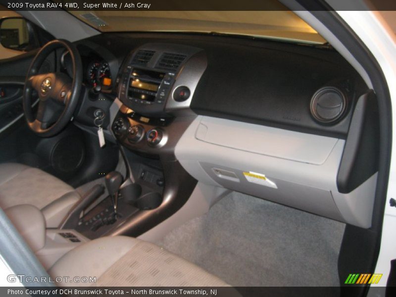 Super White / Ash Gray 2009 Toyota RAV4 4WD