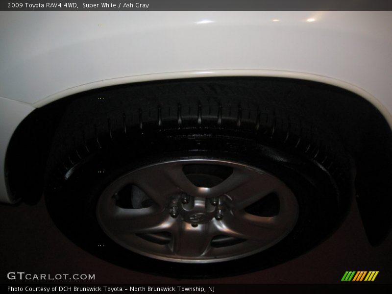 Super White / Ash Gray 2009 Toyota RAV4 4WD