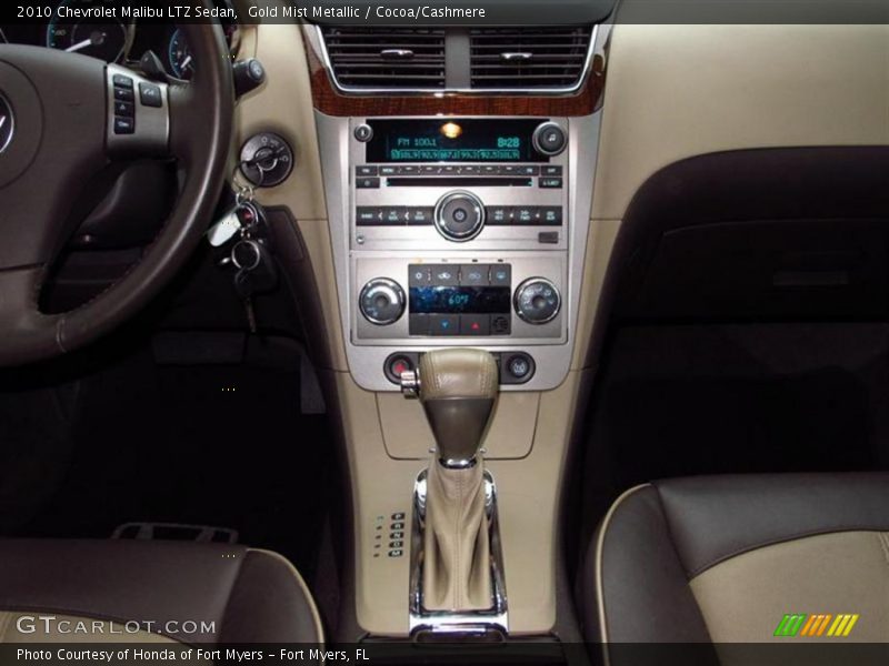 Gold Mist Metallic / Cocoa/Cashmere 2010 Chevrolet Malibu LTZ Sedan