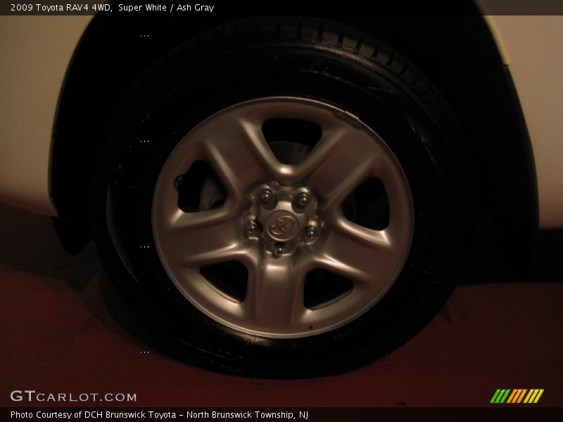 Super White / Ash Gray 2009 Toyota RAV4 4WD