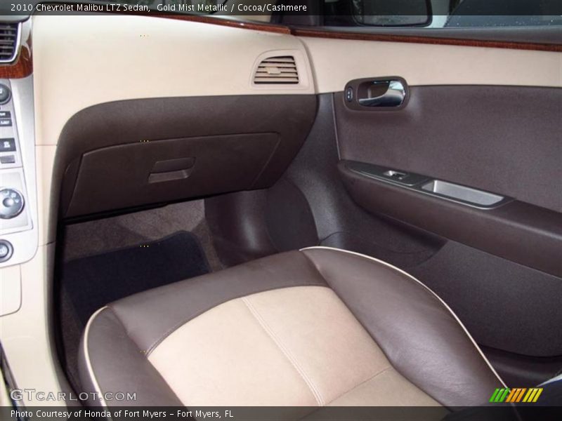 Gold Mist Metallic / Cocoa/Cashmere 2010 Chevrolet Malibu LTZ Sedan