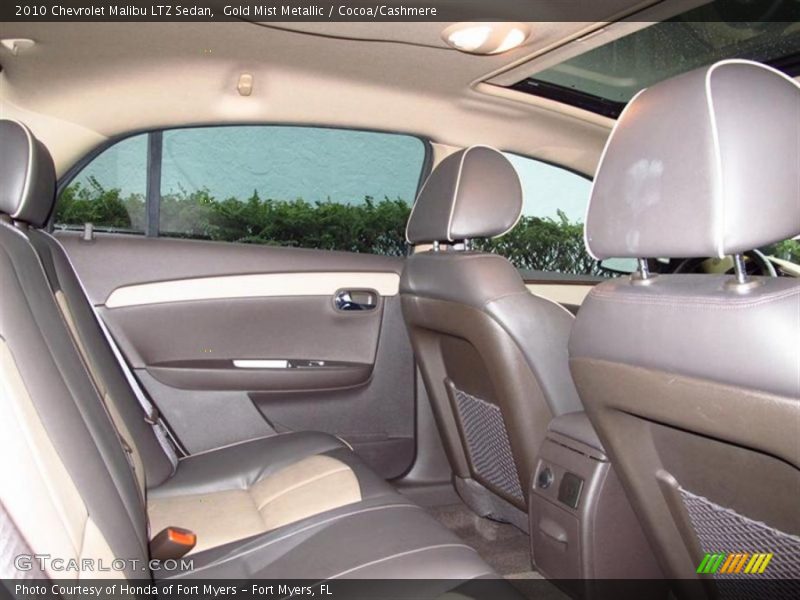 Gold Mist Metallic / Cocoa/Cashmere 2010 Chevrolet Malibu LTZ Sedan