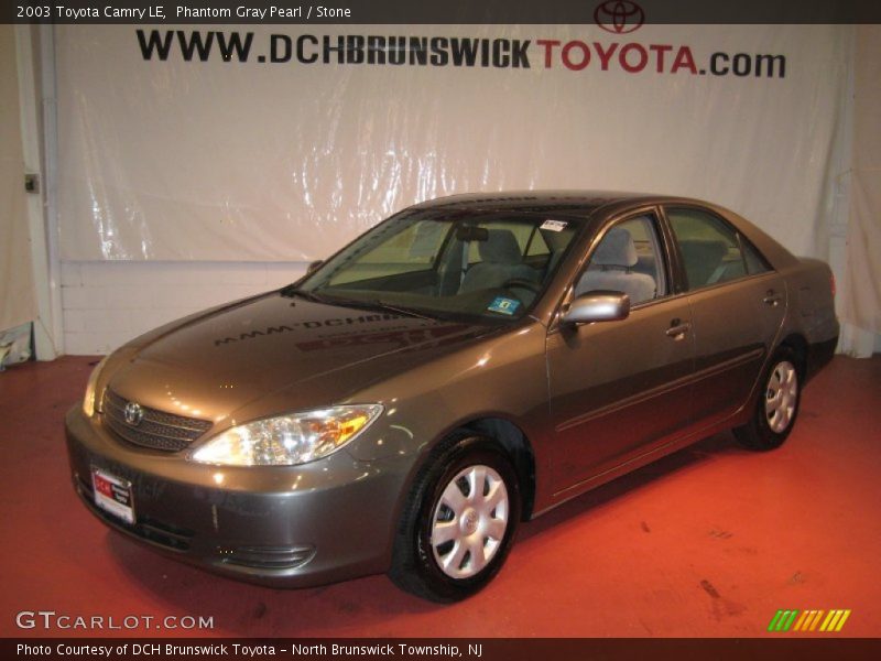 Phantom Gray Pearl / Stone 2003 Toyota Camry LE