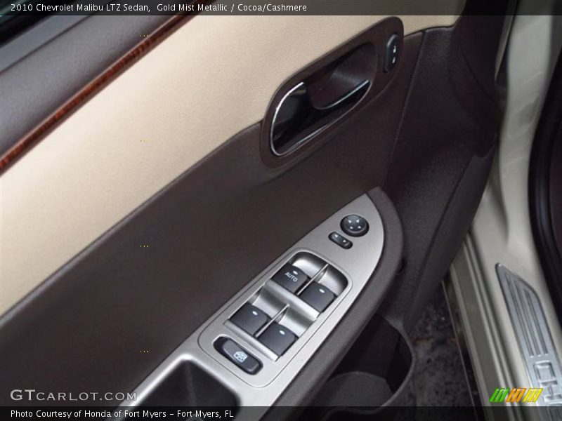 Gold Mist Metallic / Cocoa/Cashmere 2010 Chevrolet Malibu LTZ Sedan