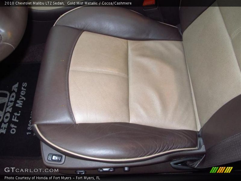 Gold Mist Metallic / Cocoa/Cashmere 2010 Chevrolet Malibu LTZ Sedan
