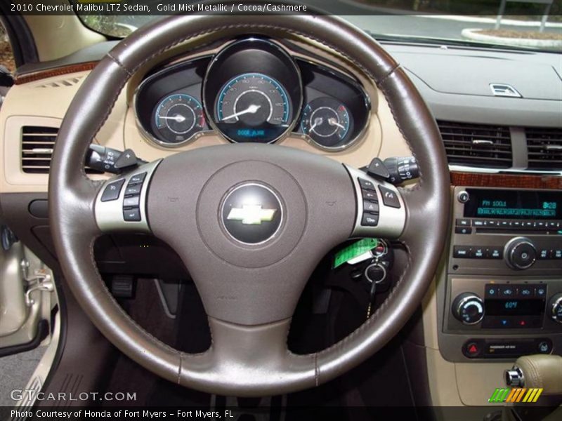  2010 Malibu LTZ Sedan Steering Wheel