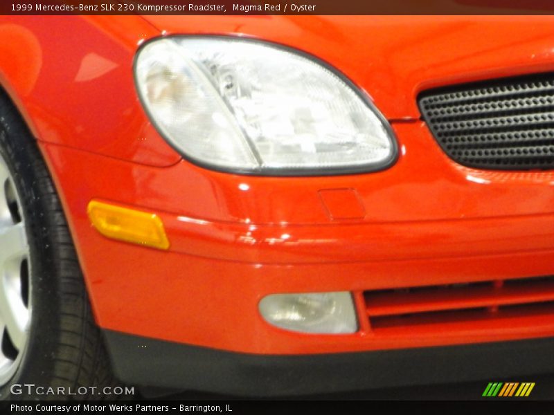 Magma Red / Oyster 1999 Mercedes-Benz SLK 230 Kompressor Roadster