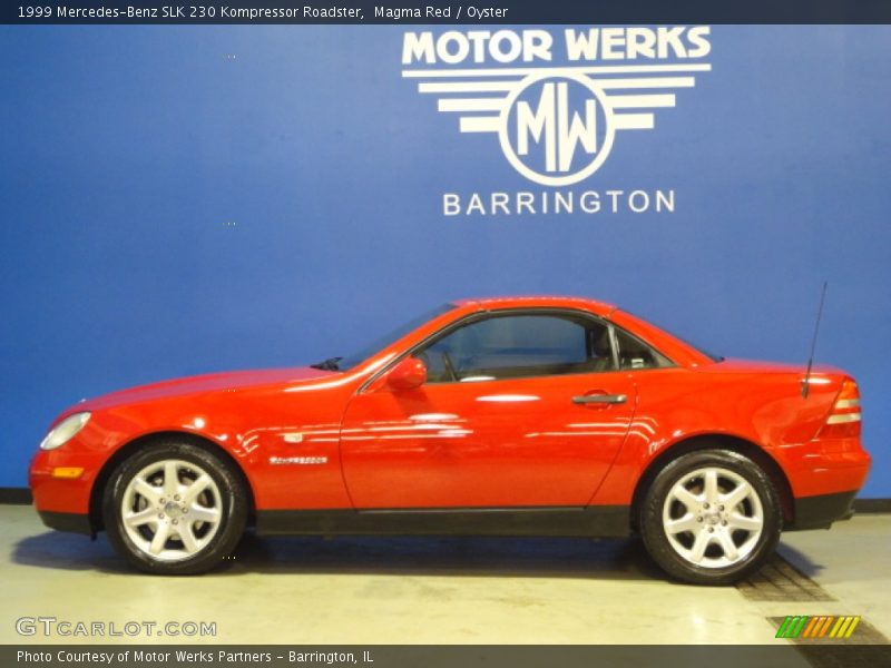 Magma Red / Oyster 1999 Mercedes-Benz SLK 230 Kompressor Roadster