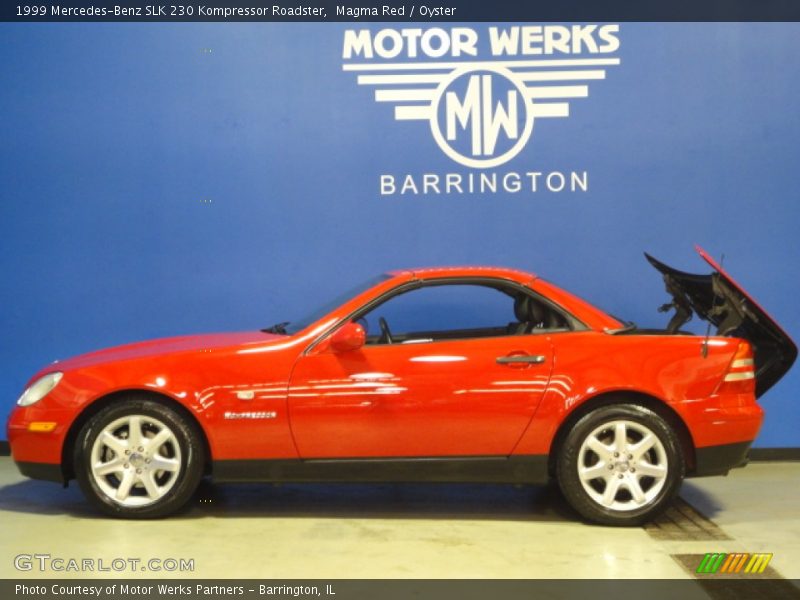 Magma Red / Oyster 1999 Mercedes-Benz SLK 230 Kompressor Roadster