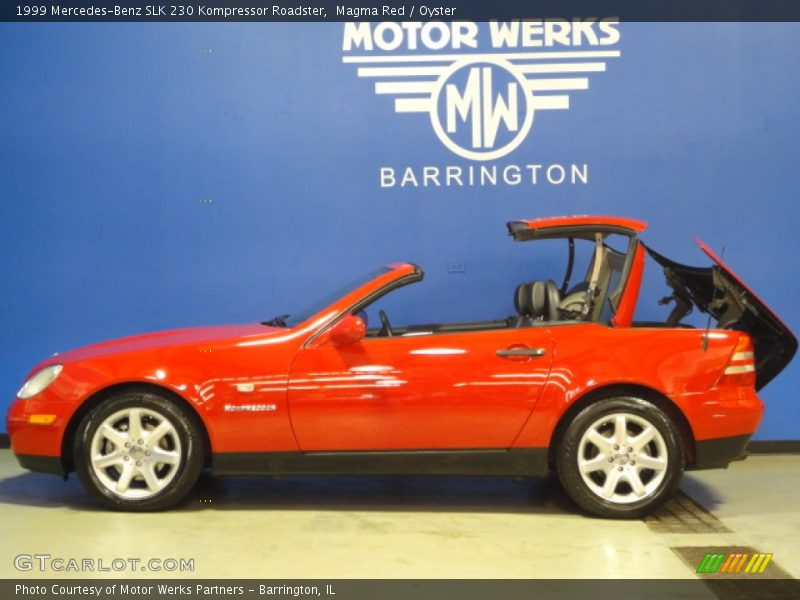 Magma Red / Oyster 1999 Mercedes-Benz SLK 230 Kompressor Roadster