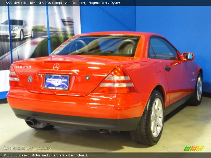Magma Red / Oyster 1999 Mercedes-Benz SLK 230 Kompressor Roadster