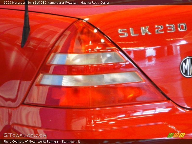 Magma Red / Oyster 1999 Mercedes-Benz SLK 230 Kompressor Roadster