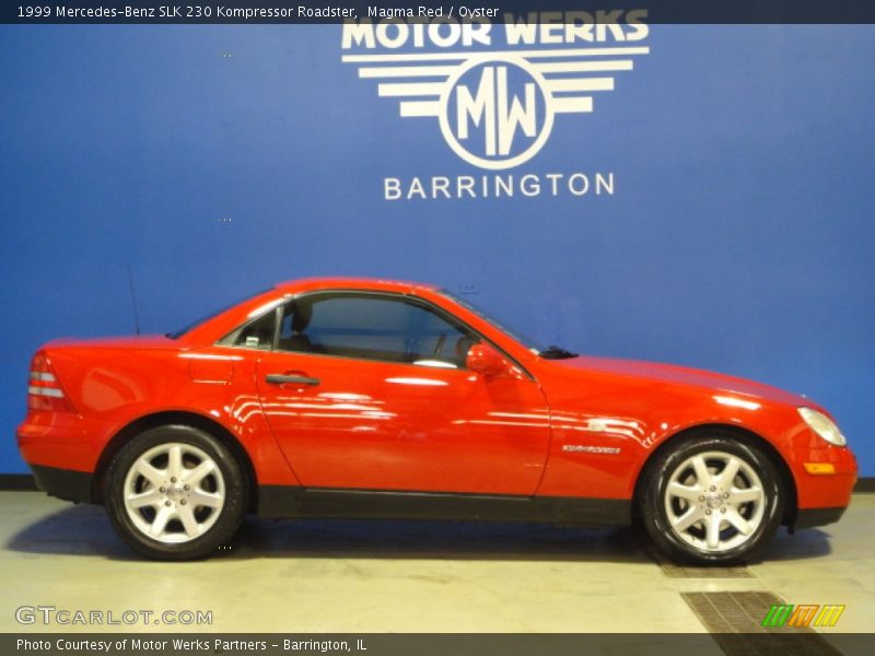 Magma Red / Oyster 1999 Mercedes-Benz SLK 230 Kompressor Roadster