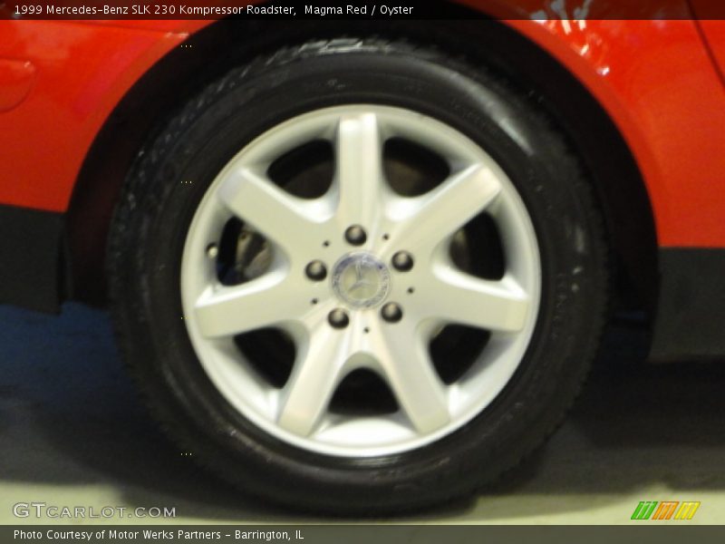 Magma Red / Oyster 1999 Mercedes-Benz SLK 230 Kompressor Roadster