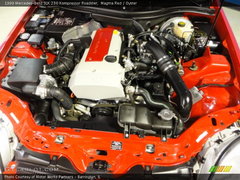 Magma Red / Oyster 1999 Mercedes-Benz SLK 230 Kompressor Roadster