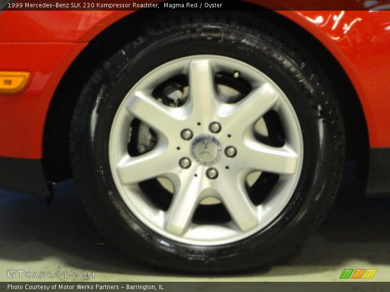 Magma Red / Oyster 1999 Mercedes-Benz SLK 230 Kompressor Roadster