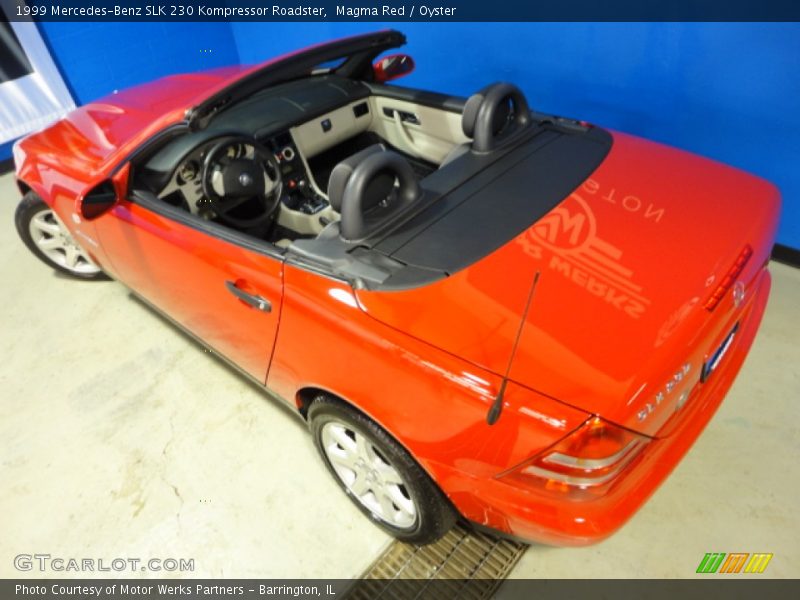 Magma Red / Oyster 1999 Mercedes-Benz SLK 230 Kompressor Roadster