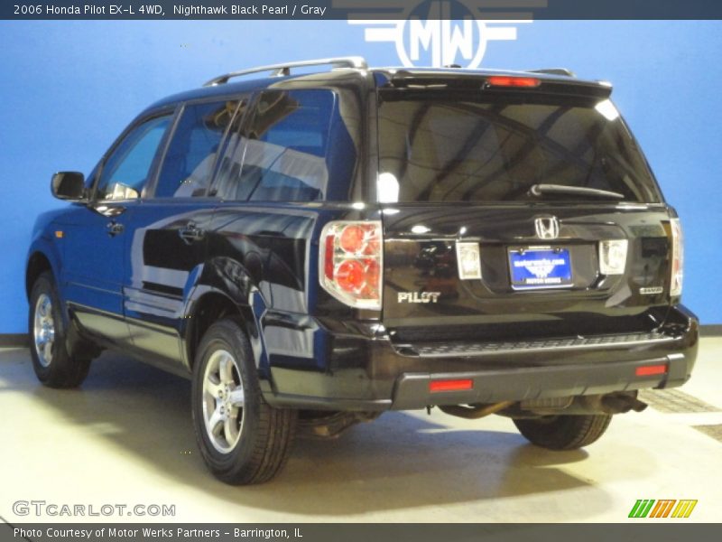 Nighthawk Black Pearl / Gray 2006 Honda Pilot EX-L 4WD