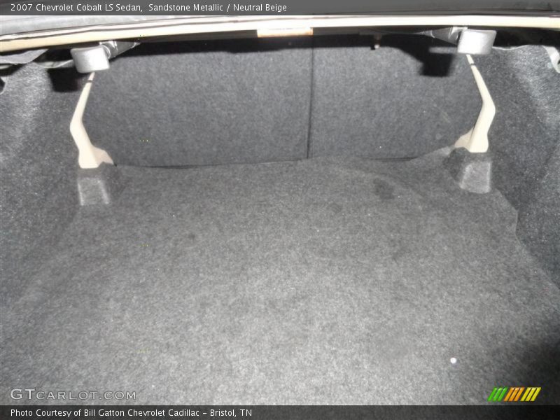 Sandstone Metallic / Neutral Beige 2007 Chevrolet Cobalt LS Sedan