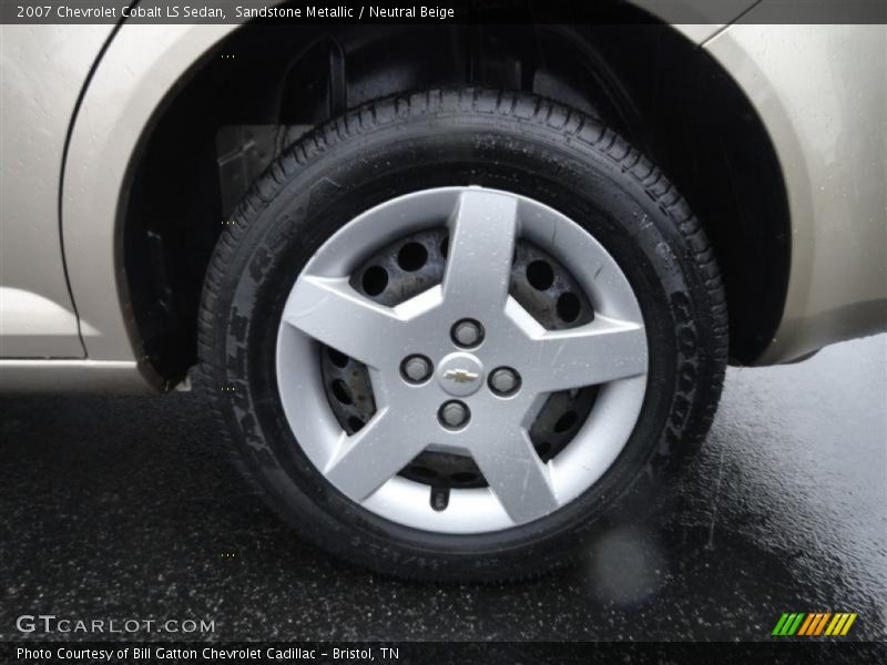 Sandstone Metallic / Neutral Beige 2007 Chevrolet Cobalt LS Sedan