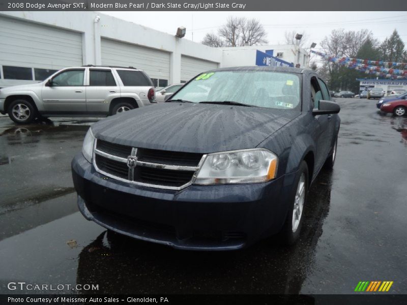Modern Blue Pearl / Dark Slate Gray/Light Slate Gray 2008 Dodge Avenger SXT