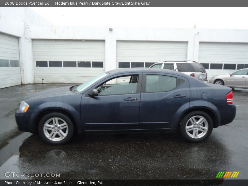 Modern Blue Pearl / Dark Slate Gray/Light Slate Gray 2008 Dodge Avenger SXT