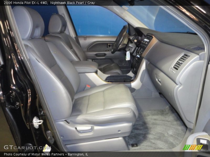 Nighthawk Black Pearl / Gray 2006 Honda Pilot EX-L 4WD
