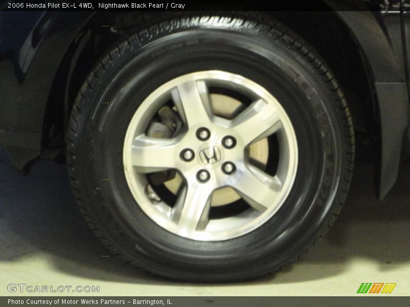 Nighthawk Black Pearl / Gray 2006 Honda Pilot EX-L 4WD