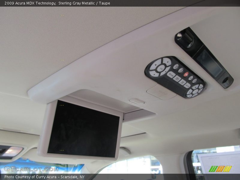 Sterling Gray Metallic / Taupe 2009 Acura MDX Technology