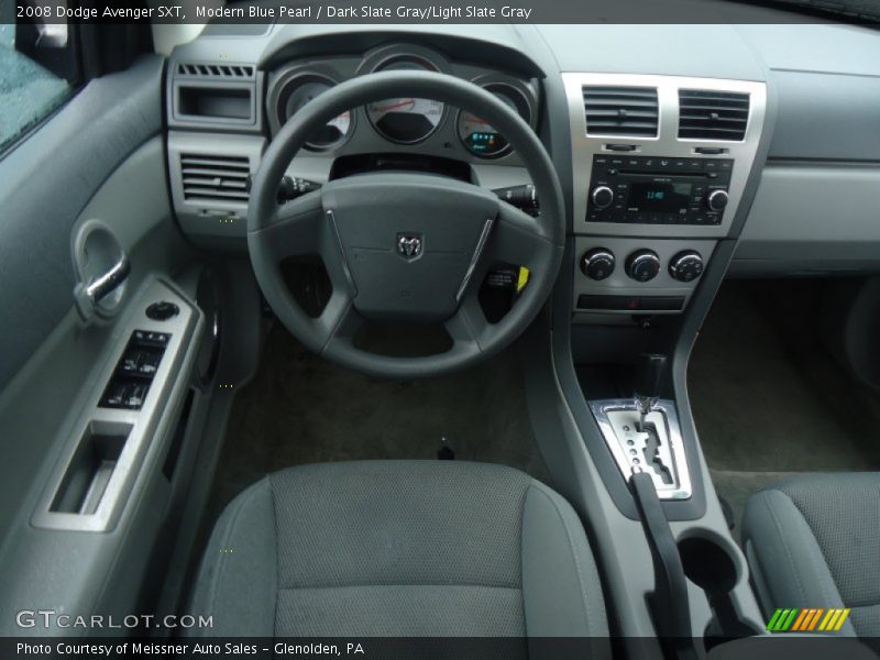 Modern Blue Pearl / Dark Slate Gray/Light Slate Gray 2008 Dodge Avenger SXT