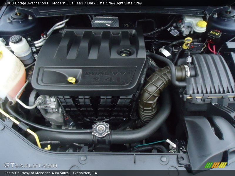 Modern Blue Pearl / Dark Slate Gray/Light Slate Gray 2008 Dodge Avenger SXT